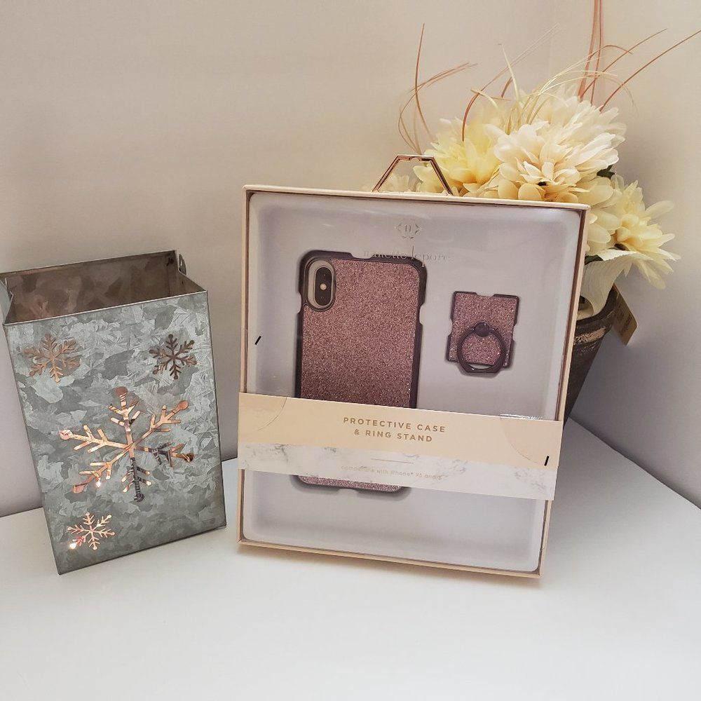 NWT Nanette Lepore iPhone X Case & Ring Stand